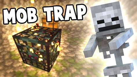 COMO FAZER UMA MOB TRAP DE ESQUELETO NO MINECRAFT FARM DE EXPERIENCIA