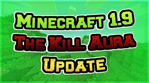 Minecraft 1 9 The KILL AURA Update YouTube