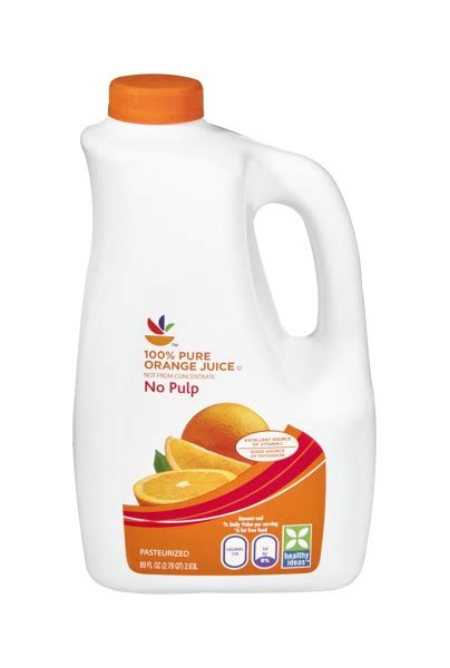 Ahold 100 No Pulp Pure Orange Juice 1source