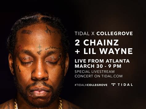 Tidal 2 Chainz Lil Wayne ColleGrove Concert Ticket Giveaway