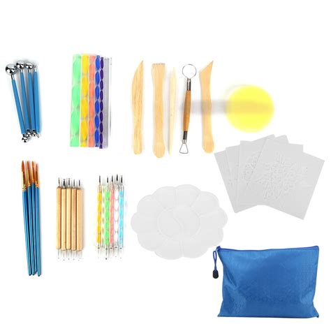 DIY Mandala Dotting Tools Kit Rock Painting Craft Drawing Painting