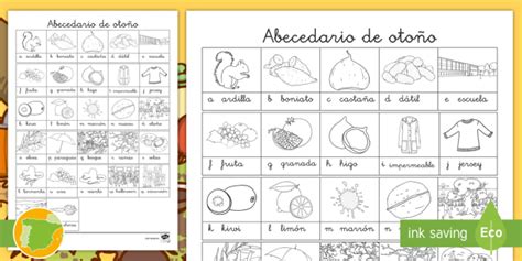 Hojas De Colorear De Vocabulario Abecedario De Oto O