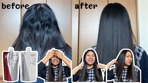 Diy Hair Rebonding At Home 2022 Shiseido Permanent Hair Straightening