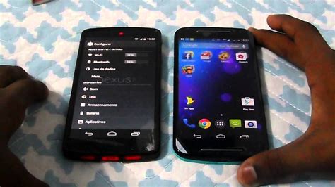 Novo Moto G Vs Nexus Comparativo Youtube