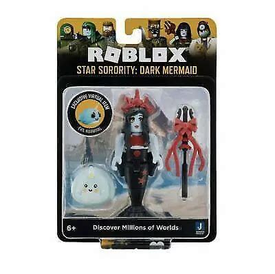 ROBLOX CELEBRITY COLLECTION Star Sorority Dark Mermaid Action Figure