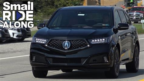 2019 Acura Mdx A Spec Ride Along Review And Test Drive Youtube