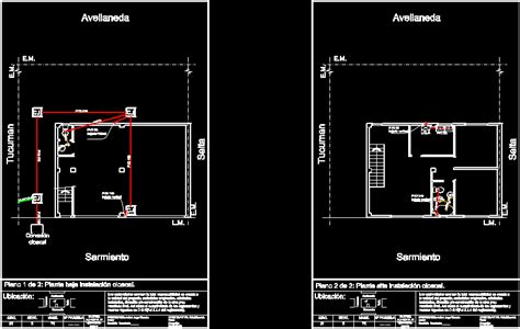 Planos De Plano Cloacal En Dwg Autocad Instalaciones Cloacales Y