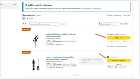 Ecommerce Website Wishlist Amazon Example Magezon