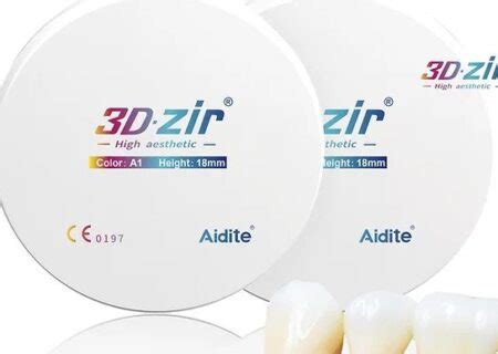 Aidite 3D Pro Zir Full Contour Zirconia Restoration Material Dental