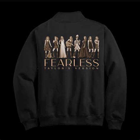 Fearless Taylors Version Eras Collection Fleece Pu… Gem