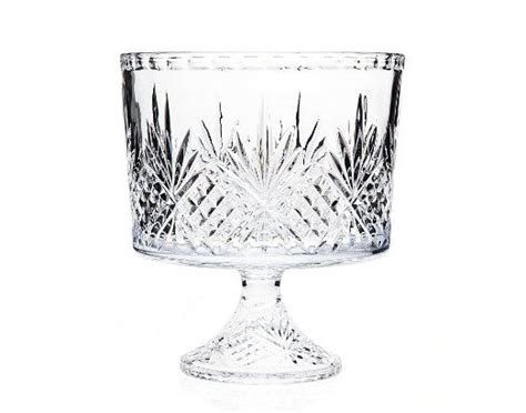 Godinger Gourmet Trifle Bowl Dish Dublin Crystal Collection Trifle Bowl Trifle Trifle Recipe