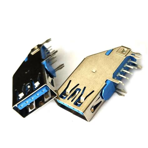 Usb 30 Type A Female Usb Connector Smd 9pin Side Mount U231 091 4blcc14 F5