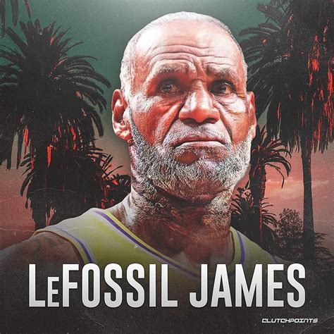 Clutchpoints On Twitter Lebron James Faceapp Agechallenge Lefossil