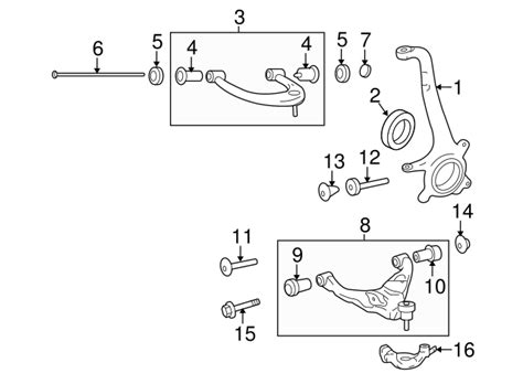 48625 60010 Attachment Front Lower Ball Joint Right 2003 2023