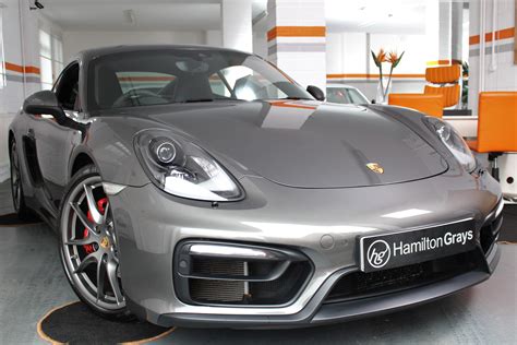 2016 16 Porsche Cayman 3 4 [981] Gts In Agate Grey Has Powerkit Upgrade To 340bhp 25 000m