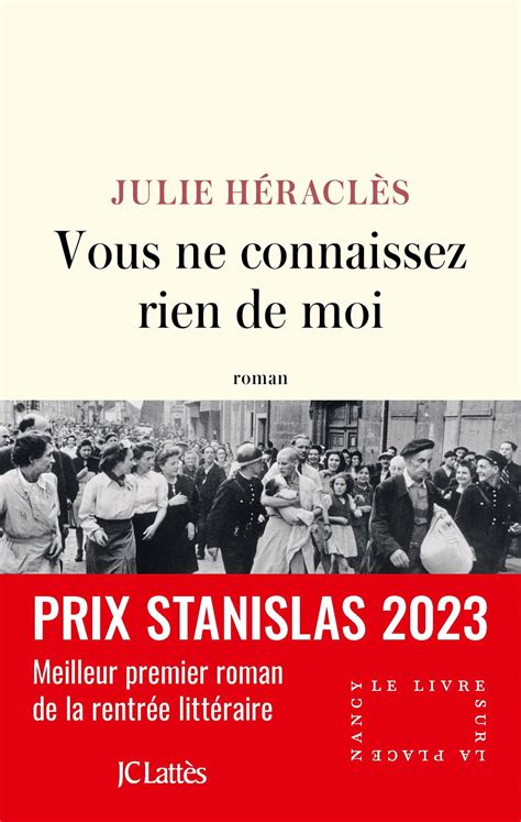 Vous ne connaissez rien de moi eBook de Julie Héraclès EPUB Rakuten