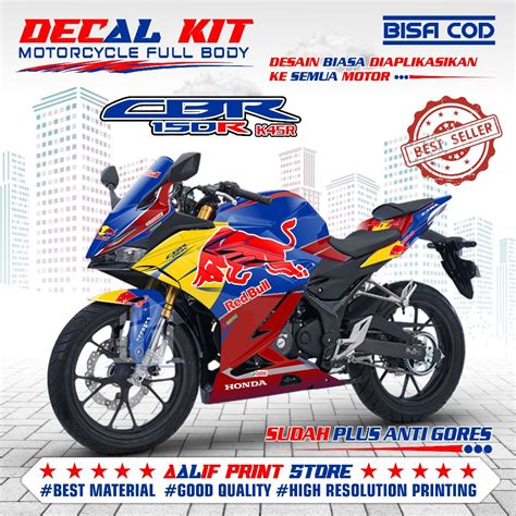 Decal Sticker Variation CBR 150R 2021 Full Body Sticker CBR 150R 2021