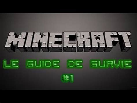 Guide De Survie Minecraft Tuto FR YouTube