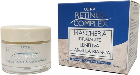 Ultra Retinol Complex Maschera Idratante Lenitiva All Argilla Bianca