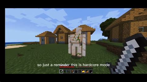 Minecraft Hardcore Mode Ep1 Youtube