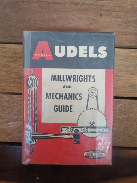 ENG AUDELS Millwrights And Mechanics Guide Hobbies Toys Books