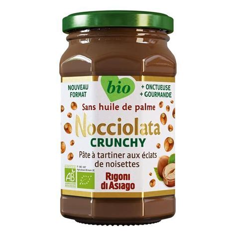 P Te Tartiner Nocciolata Crunchy Clats De Noisettes G Greenweez