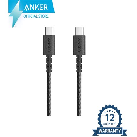 Anker Powerline Select Usb C To Usb C 2 0 Cable 3ft Black Anker Pakistan