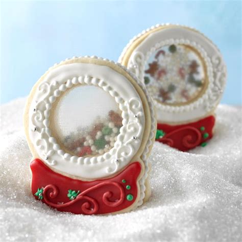 Snow Globe Keepsake Cookies Recipe Unique Christmas Cookies Snow Globes Christmas Cookies