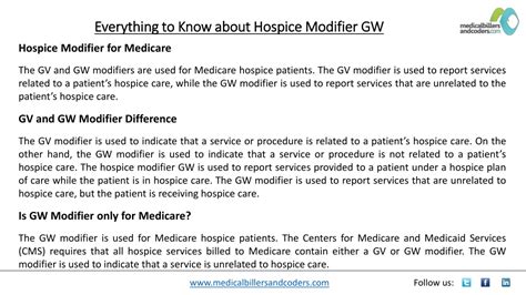 Ppt Everything To Know About Hospice Modifier Gw Powerpoint Presentation Id 12182297