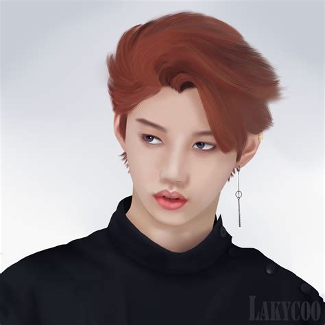 Felix [Stray Kids] || FanArt by Lakycoo on DeviantArt