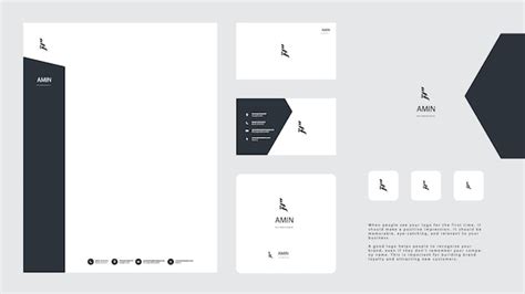 Premium Vector | Minimalist logo design branding template business name ...