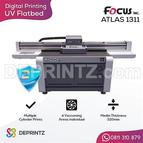 Distributor Supplier Mesin Printer Uv Flatbed Focus Atlas Terbaru