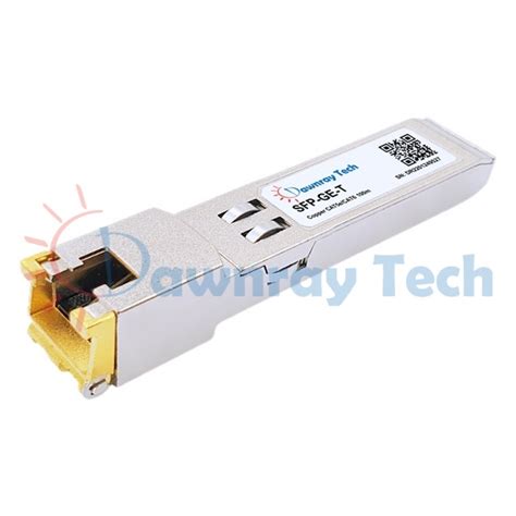 Cisco Meraki MA SFP 1GB TX Compatible 1 25Gbps SFP 1000BASE T 100m CAT6