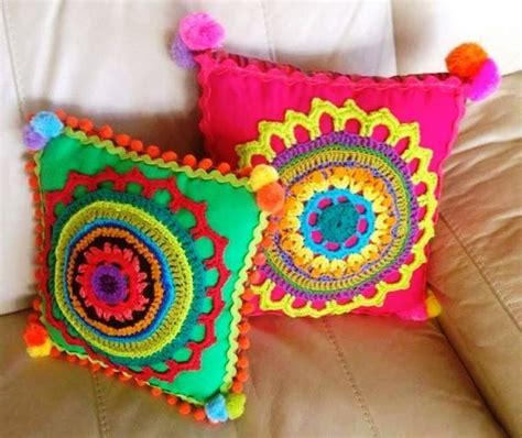 Ideas De Tejido A Crochet Para Decorar Nuestro Hogar Mandala Motif