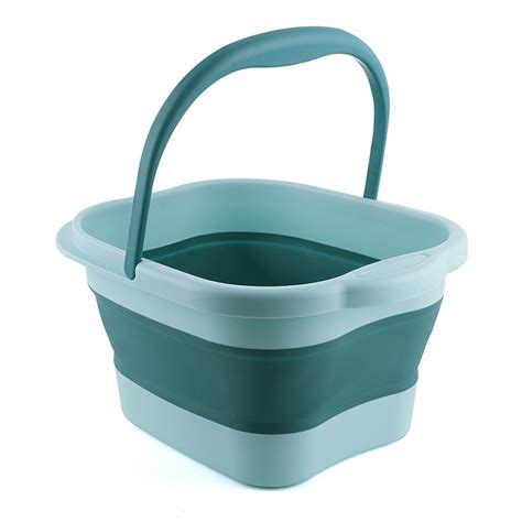 Gersome Collapsible Foot Bath Soak Tub With Handle 15l4 Gallons Large Portable Feet Spa