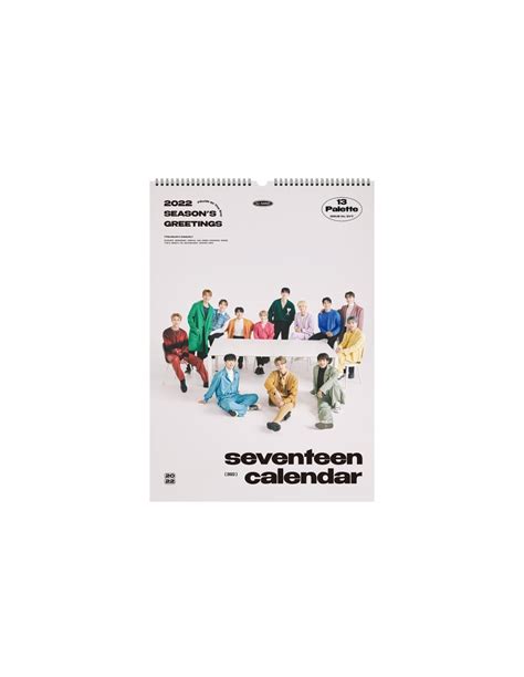 SEVENTEEN 2022 WALL Calendar