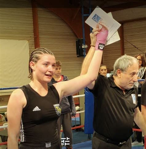 La Motte Servolex Boxe française une nouvelle victoire pour Candice