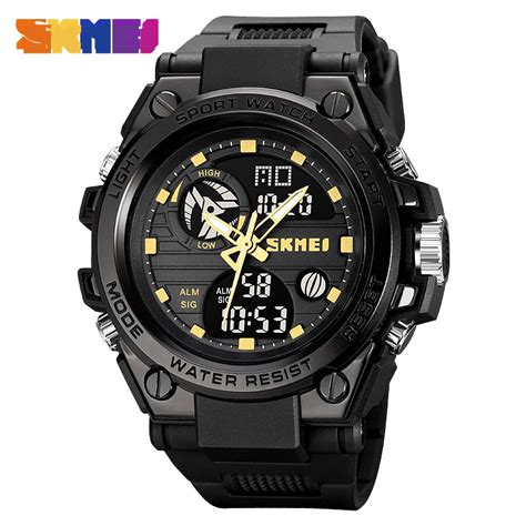 Skmei Japan Digital Movement Back Light Sport Watches Men Multifunction