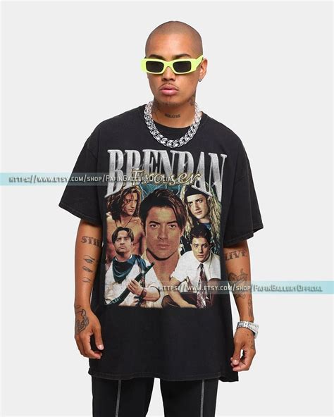 Retro Brendan Fraser Unisex Shirts Brendan Fraser Vintage Shirt