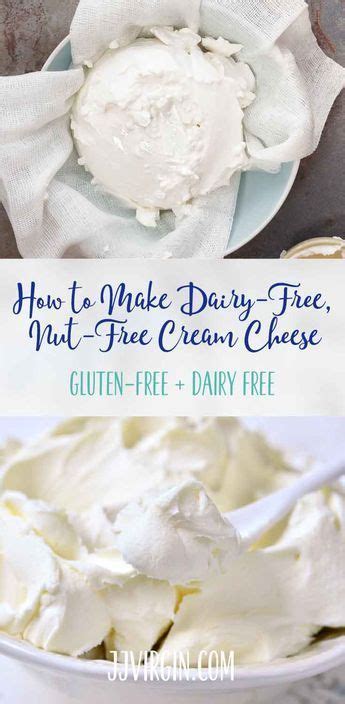 How To Make Dairy Free Nut Free Cream Cheese With Gluten Free