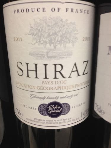 Asda Extra Special Shiraz Vivino Us