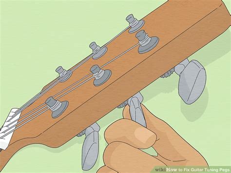 4 Simple Ways To Fix Guitar Tuning Pegs WikiHow