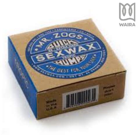 Parafina Sex Wax Quick Humps Azul Waira Surf Shop