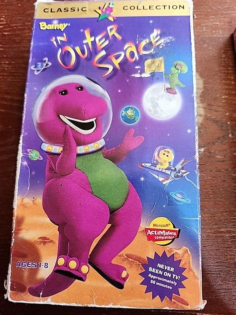 Barney Barney In Outer Space Vhs 1998 Grelly Usa