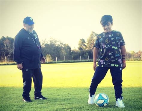 Quién Gestó El Encuentro De Diego Maradona Con Su Nieto Benjamín