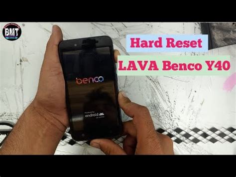 Lava Benco Y40 Pattern Unlock Hard Reset And Screen