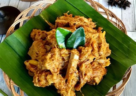 Resep Rendang Nangka Muda Oleh Mbok Dyn Cookpad