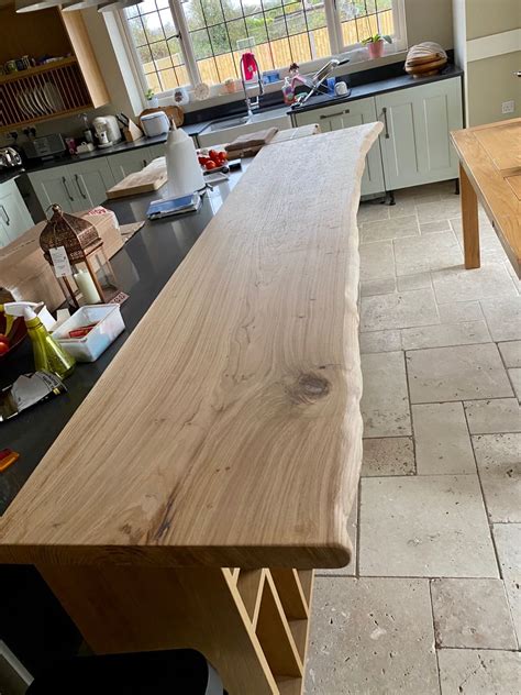 Pin On Waney Edge Oak Slabs