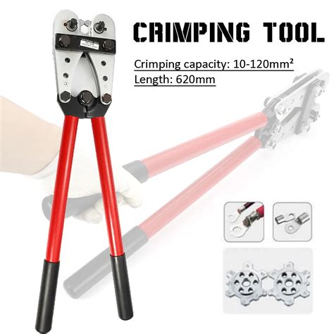 Steel Y.O Terminal 8 4/0 Crimping Tool Cable Wire Pliers Crimping Tools ...