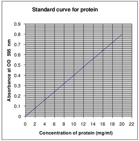 Bradford Assay Standard Curve Download Scientific Diagram